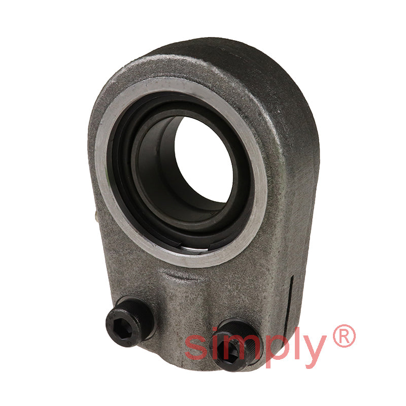 Durbal DGIHR-K25DO Maintenance Required Right Hand Hydraulic Rod End with Slot and Clamping Arrangement M16x1.5 Thread