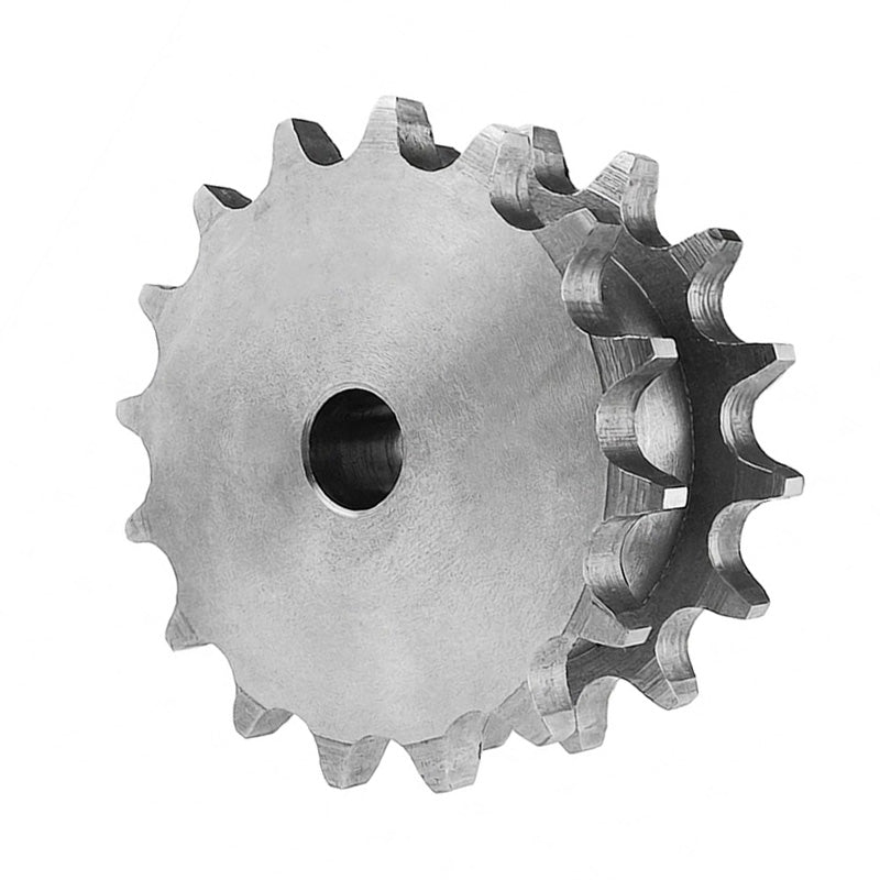 15 Tooth 16B Pilot Bore Double Simplex Sprocket for 1 inch Pitch Chain