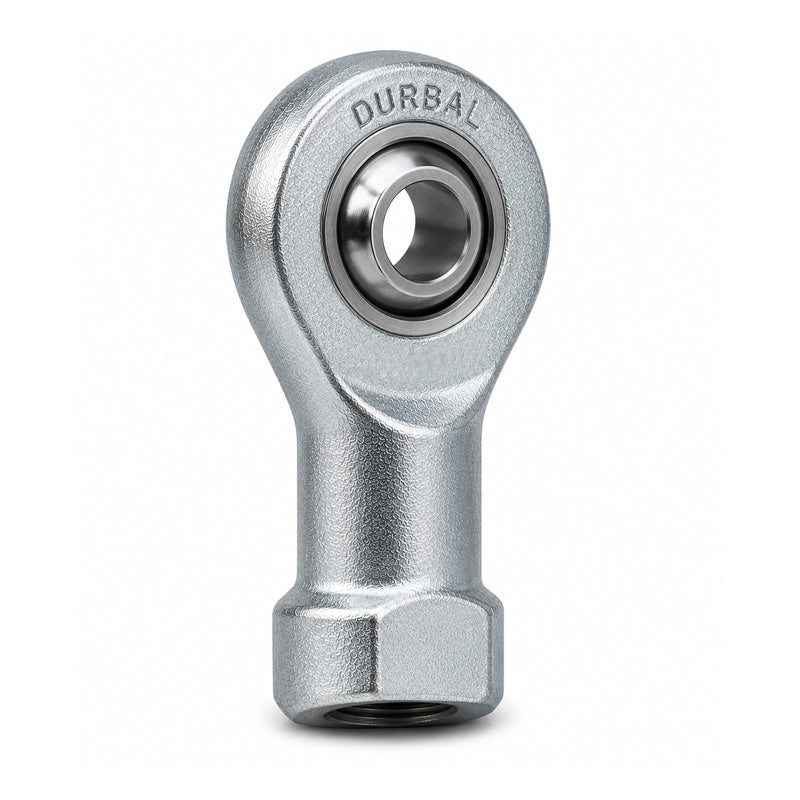 Durbal DPHS14 Maintenance Required Right Hand Metric Steel Female Rod End M14 Thread