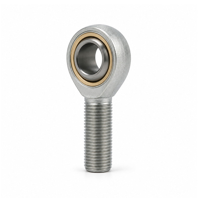 Durbal DSAL16-T/K Maintenance Free Left Hand Metric Steel / PTFE Lined Male Rod End M16 Thread