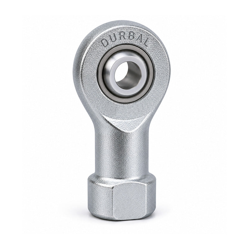 Durbal DSI18-T/K Maintenance Free Right Hand Metric Steel / PTFE Lined Female Rod End M18x1.5 Thread