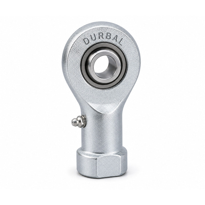 Durbal DSI06E Maintenance Required Right Hand Metric Steel Female Rod End M6 Thread