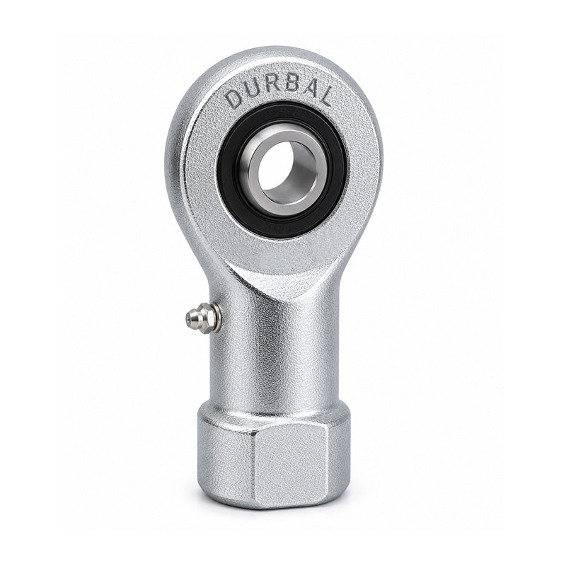 Durbal DSI40ES-2RS Maintenance Required Right Hand Metric Steel Female Rod End with Seals M39x3 Thread
