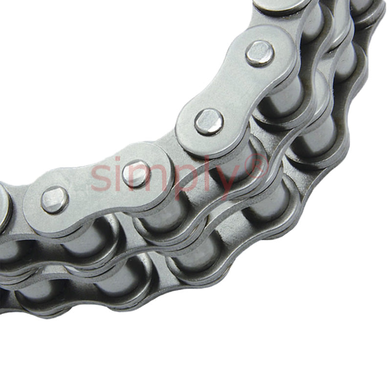 Branded ANSI/ASA100-2 Duplex Roller Chain 1-1/4 inch Pitch 2.5 Metres