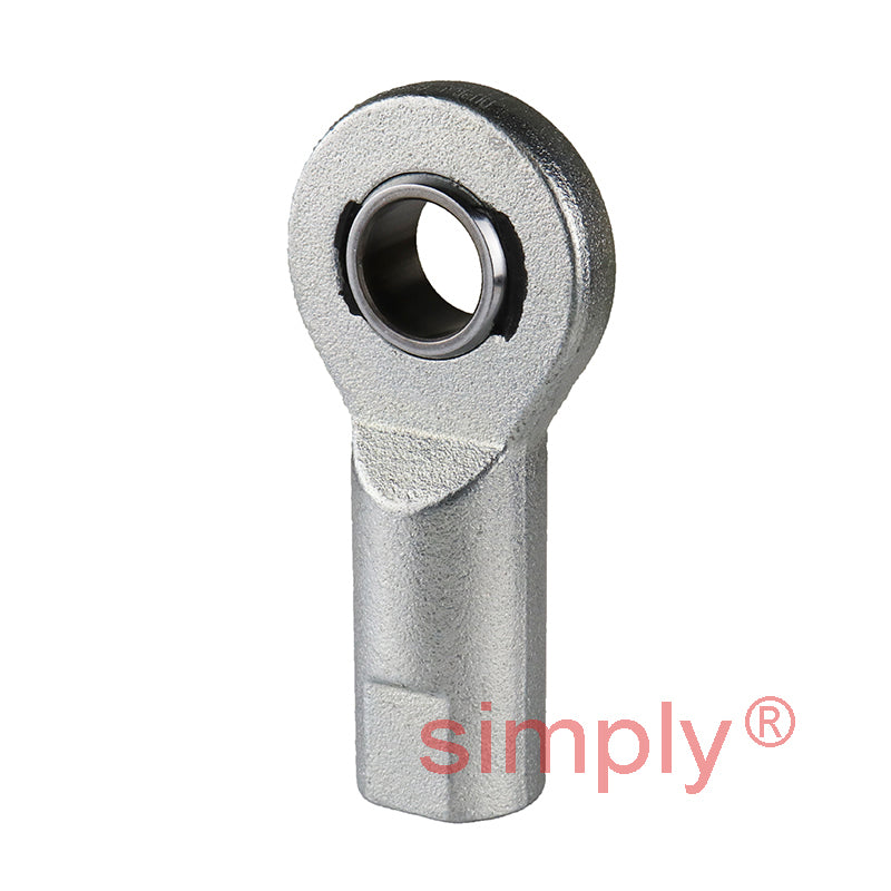 Durbal EF12-20-501 Maintenance Free Right Hand Metric Steel / PTFE Lined Female Rod End M12 Thread
