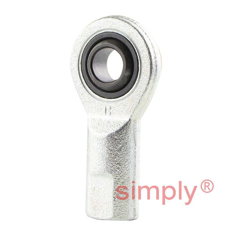 Durbal EFN08-20-501 Maintenance Required Right Hand Metric Steel Female Rod End M8 Thread