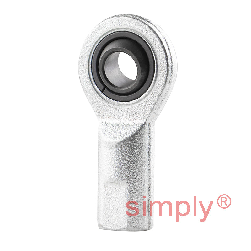 Durbal EFN08-20-501 Maintenance Required Right Hand Metric Steel Female Rod End M8 Thread