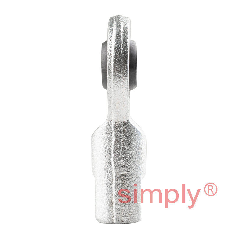 Durbal EFN08-20-501 Maintenance Required Right Hand Metric Steel Female Rod End M8 Thread
