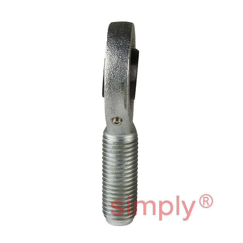 Durbal EMN35-20-501 Maintenance Required Right Hand Metric Steel Male Rod End M36x3 Thread