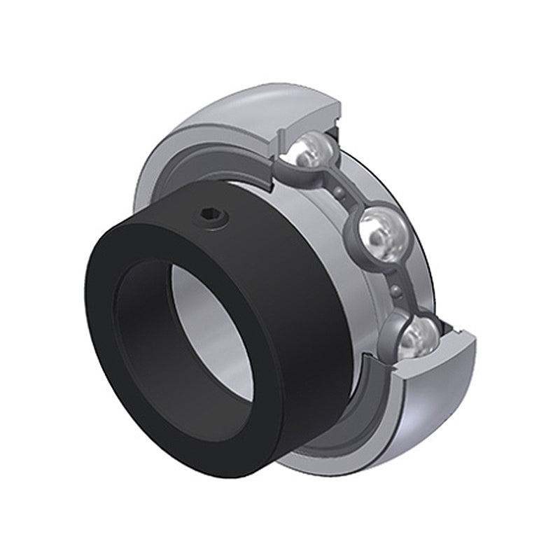 SNR ES212-39G2 Imperial Flatback Spherical Outer Bearing Insert 2-7/16 inch Bore 110mm Outside Diameter with Eccentric Collar - Allow 2-3 Days