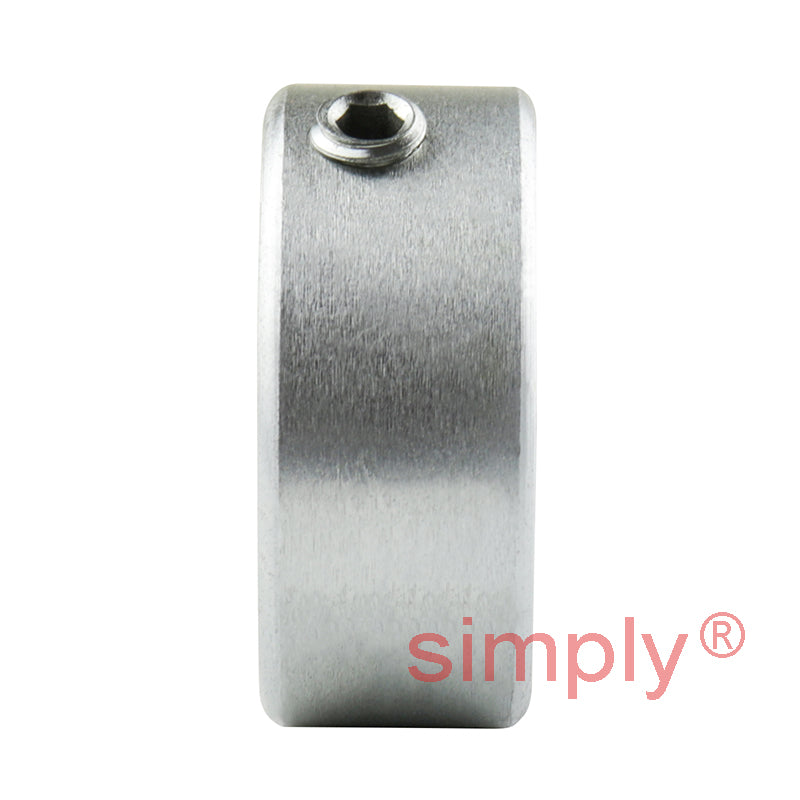 SNR ES204G2 Metric Flatback Spherical Outer Bearing Insert 20mm Bore 47mm Outside Diameter with Eccentric Collar