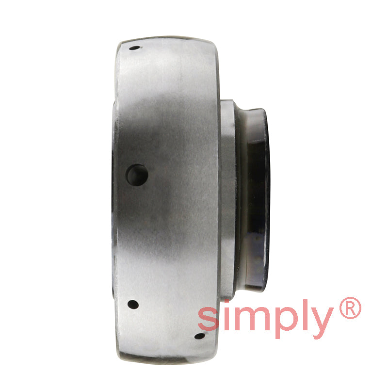 SNR ES204G2 Metric Flatback Spherical Outer Bearing Insert 20mm Bore 47mm Outside Diameter with Eccentric Collar