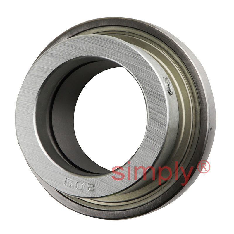 SNR ES209G2 Metric Flatback Spherical Outer Bearing Insert 45mm Bore 85mm Outside Diameter with Eccentric Collar