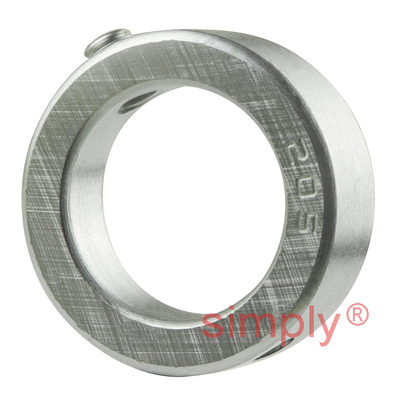 SNR EXFLZ205 Metric Two Bolt Cast Iron Oval Housing with 25mm Bore Eccentric Collar Insert