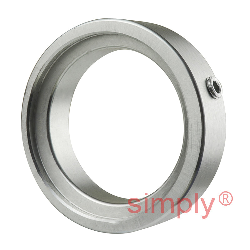 SNR EXP216 Metric Cast Iron Two Bolt Pillow / Plummer Block Housing with 80mm Eccentric Collar Insert