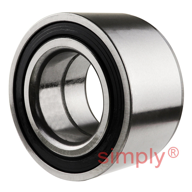 F16040 Rubber Sealed Double Row Wheel Bearing 40x74x40mm