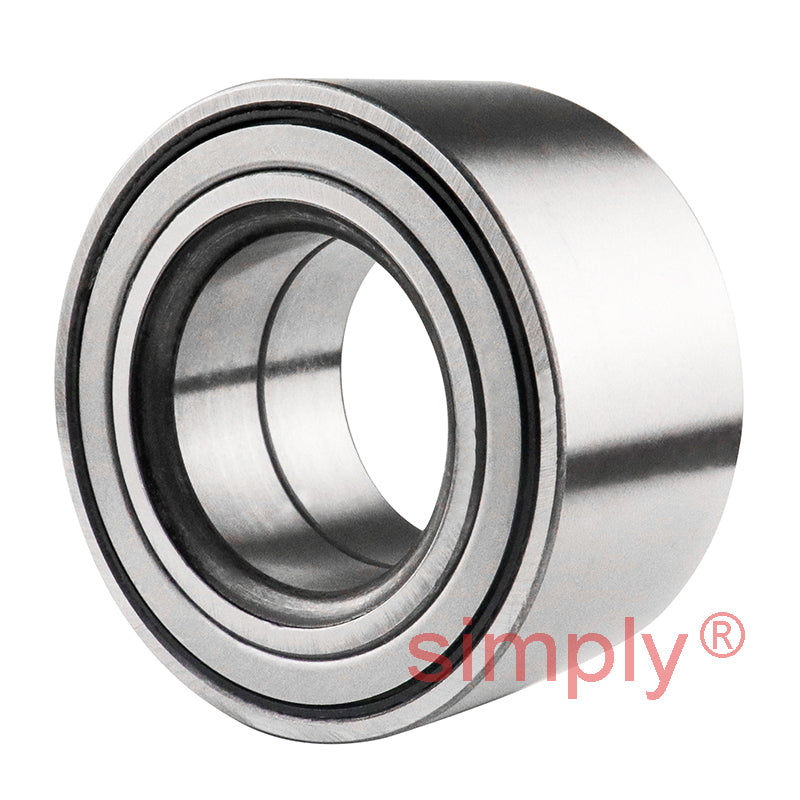 F16057 Rubber Sealed Double Row Wheel Bearing 38.1x70x37mm