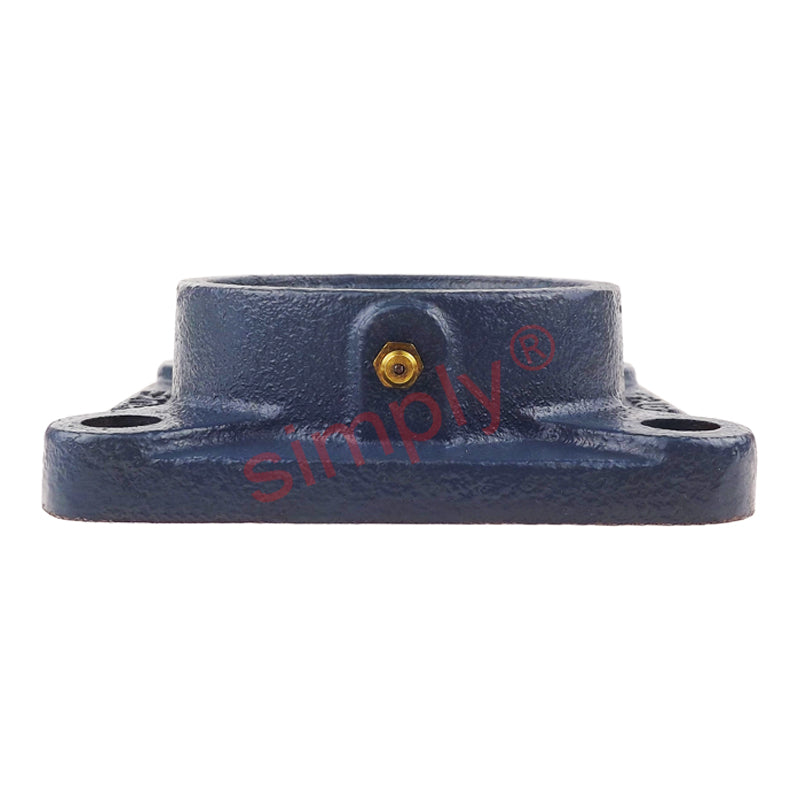 FAG F208 Four Bolt Cast Iron Square Flanged Housing (Insert not included)