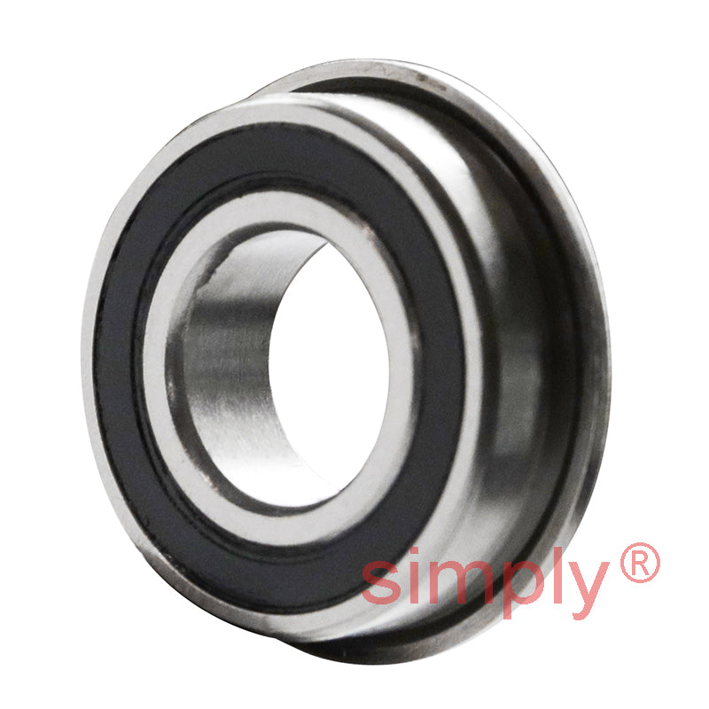 ENDURO F6882RS Sealed Flanged Deep Groove Bearing 8x16x5mm
