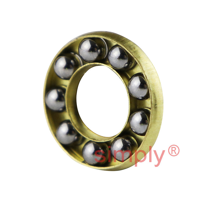 F6-12G Budget Single Thrust Ball Bearing with Grooved Washers 6x12x4.5mm