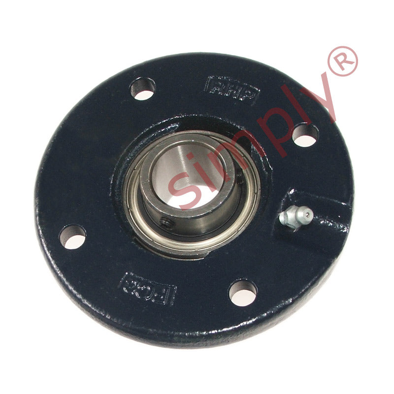 RHP FC1-RHP Four Bolt Round Cast Iron Flanged Bearing Unit and 1 inch Insert