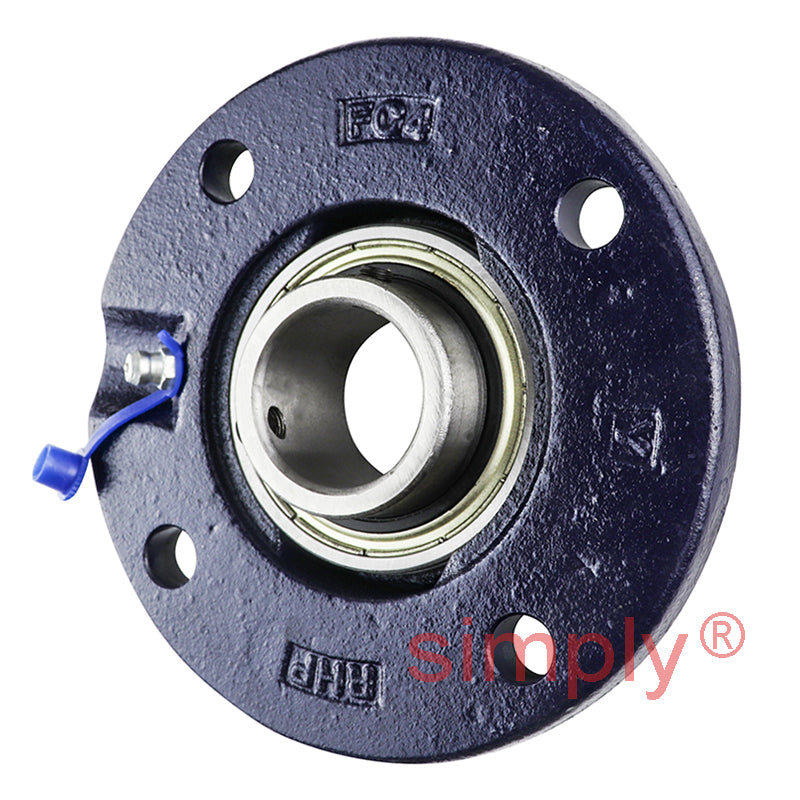 RHP FC30A-RHP Four Bolt Round Cast Iron Flanged Bearing Unit and 30mm Insert
