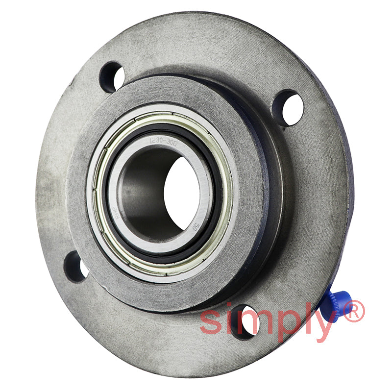 RHP FC30A-RHP Four Bolt Round Cast Iron Flanged Bearing Unit and 30mm Insert