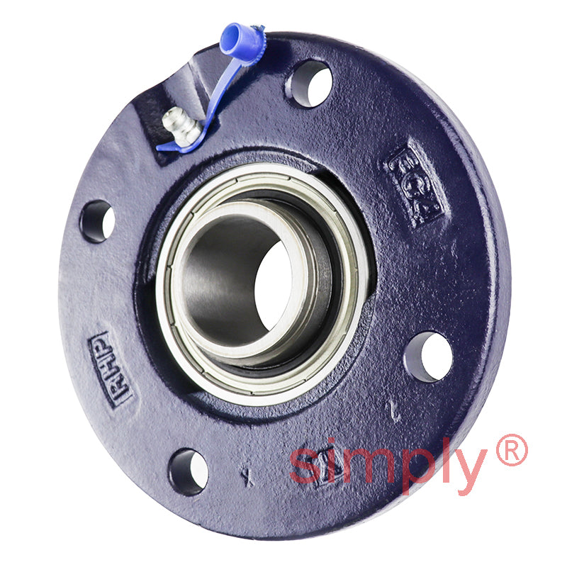 RHP FC30DEC-RHP Four Bolt Round Cast Iron Flanged Bearing Unit and 30mm Insert