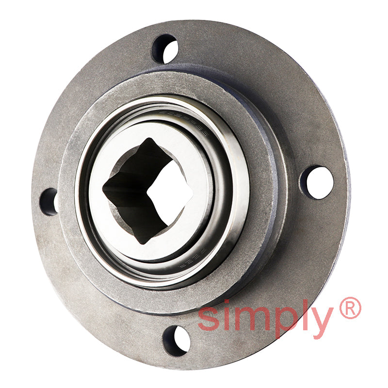 RHP FC45 Four Bolt Round Cast Iron Flanged Bearing Unit and W209PPB5 Insert