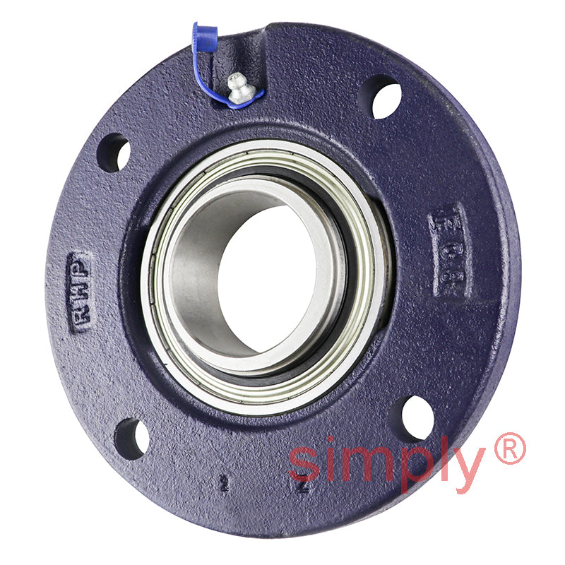 RHP FC50EC-RHP Four Bolt Round Cast Iron Flanged Bearing Unit and 50mm Insert