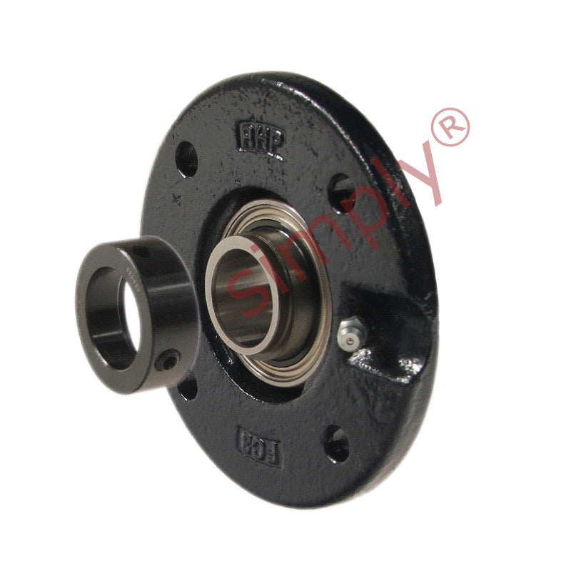 RHP FC1.3/4EC-RHP Four Bolt Round Cast Iron Flanged Bearing Unit and 1-3/4 inch Insert