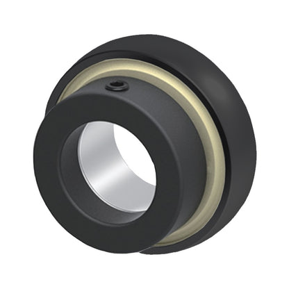 FK FJ-SBR204 Metric Precision Bearing Insert with Grub Screw Locking and Rubber Seating Ring  20mm Bore