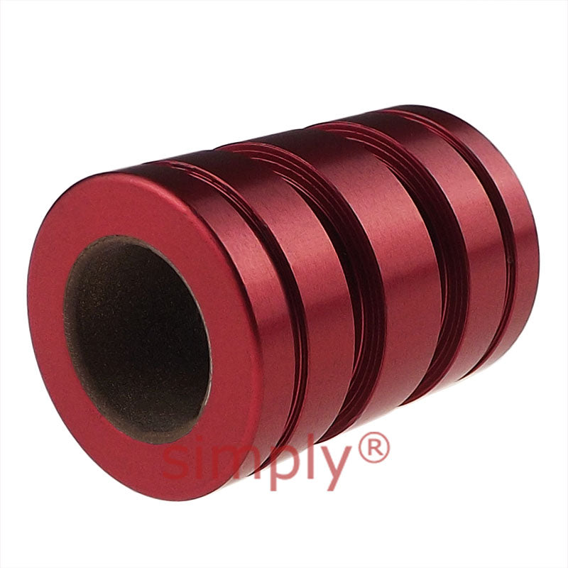 PBC FL 10 Imperial Closed Precision Linear Plain Bearings with Frelon Gold 0.625x1.125x1.5 inch (Allow 2-3 Days)