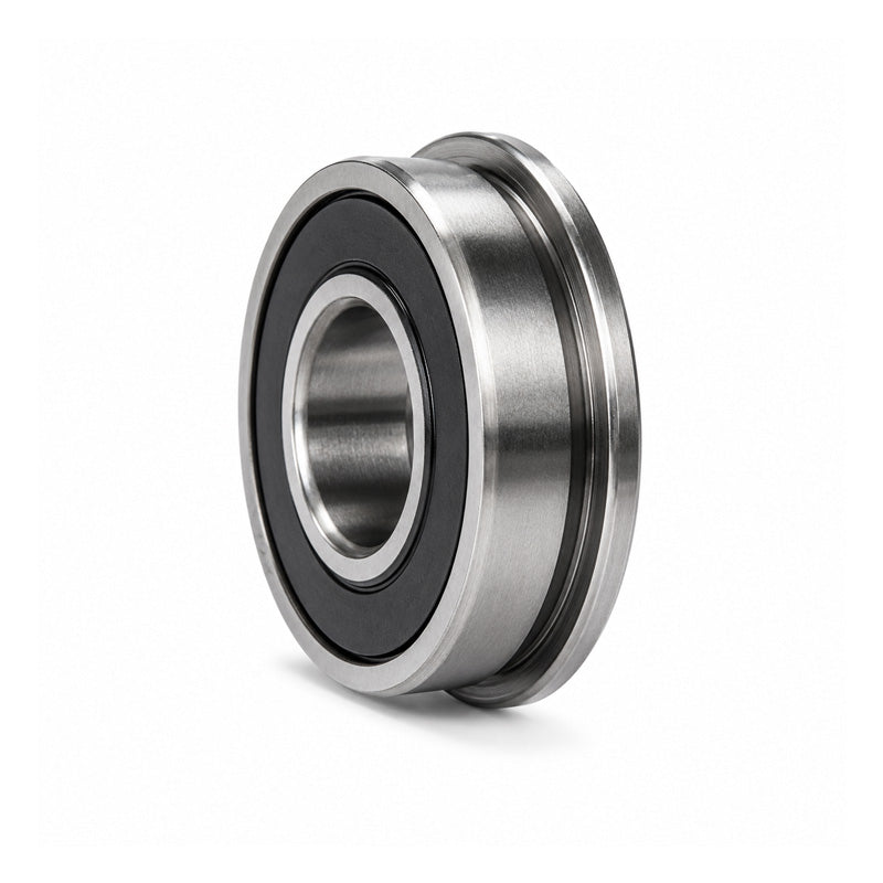 FR22RS Budget Rubber Sealed Flanged Deep Groove Ball Bearing 1/8x3/8x5/32 inch