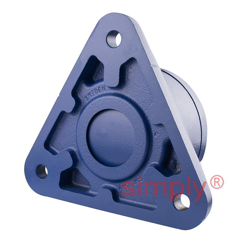 SKF FNL511B Cast Iron Split Three Bolt Flanged Housing