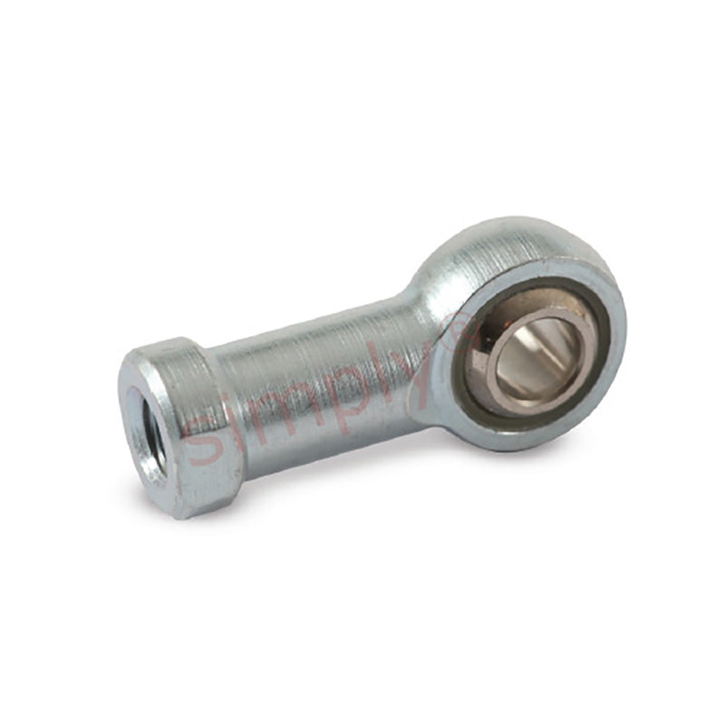 Dunlop FPL-M08-6C Left Hand Metric Steel / Nylon Lined Maintenance Free Plain Female Rod End M8x1 Thread - Allow 7-10 Days