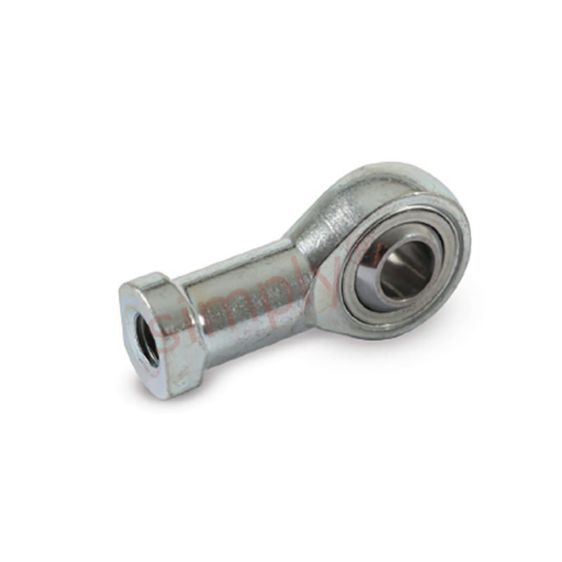 Dunlop FSL-M05 Left Hand Metric Stainless Steel / PTFE Lined Maintenance Free Plain Female Rod End M8x0.7 Thread - Allow 7-10 Days