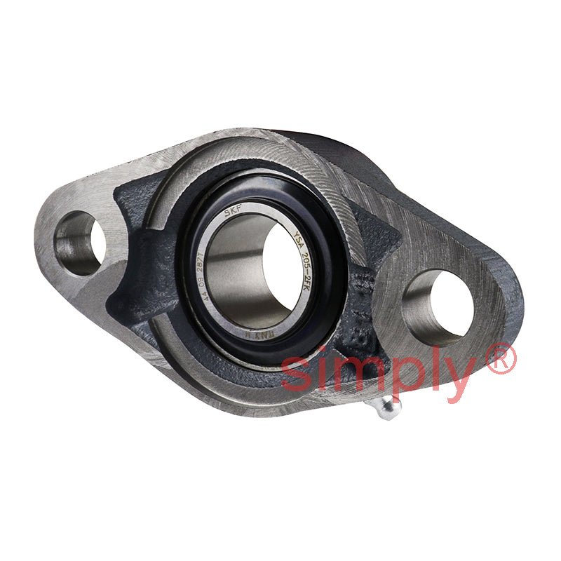 SKF FYTJ25KF Flanged Unit with an Oval Cast Housing with 20mm Insert 