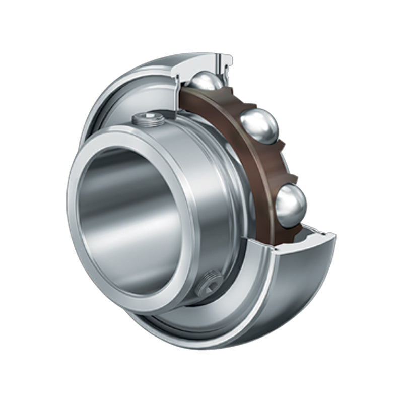 INA GAY008NPPBAS2V Imperial Spherical Outer Bearing Insert with P Seals and Grub Screws 12.7x40x22mm