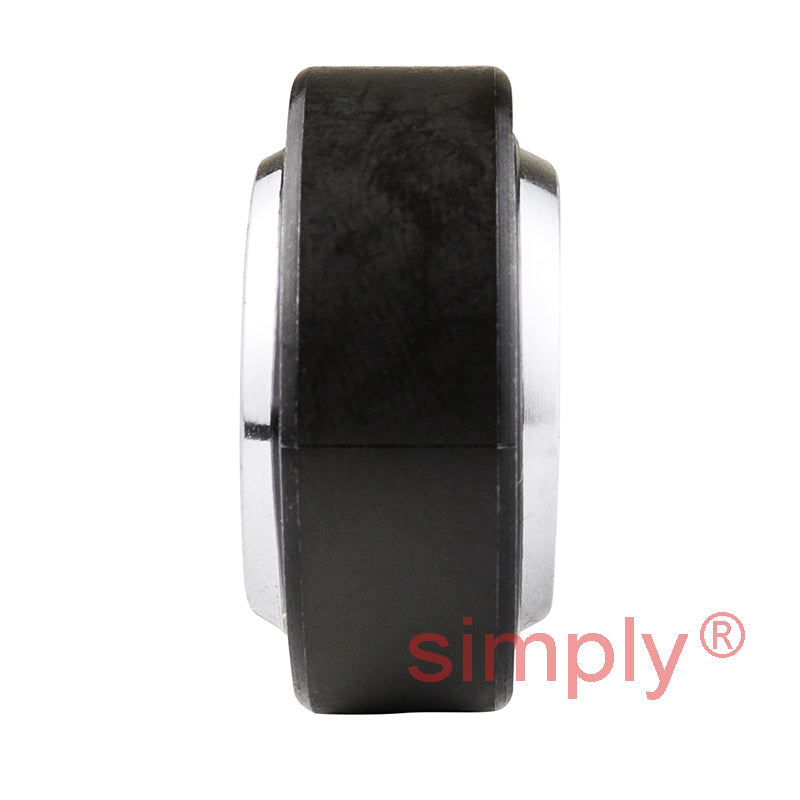 GE17UK2RS Rubber Sealed Spherical Plain Bearing with PTFE Lining 17x30x14x10mm