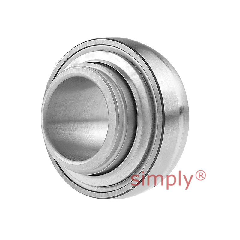 INA GE55XLKRRB Metric Spherical Outer Bearing Insert with R Seals and Eccentric Collar 55x100x71.4mm