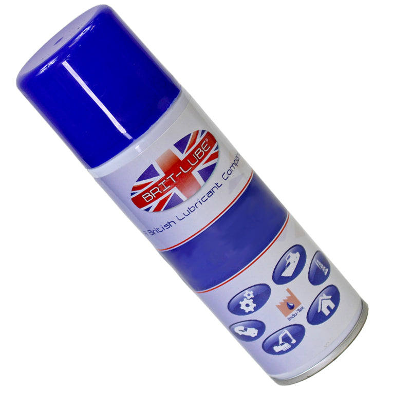Brit-Lube Indu-Tek Multi-Lube Handy Spray 200ml - Allow 2-3 Days