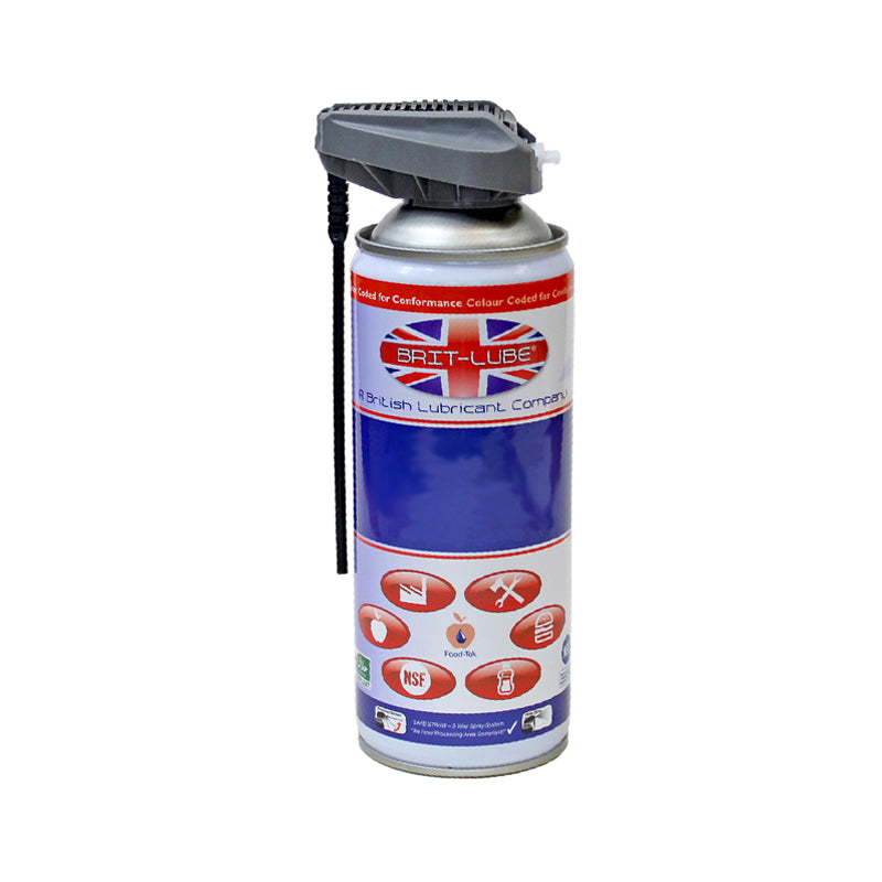 Brit-Lube Food-Tek Heavy Duty Chain Spray 400ml
