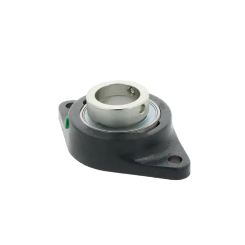 INA GLCTE30XL Two Bolt Cast Iron Oval Housing with Eccentric Collar Insert 30mm Bore