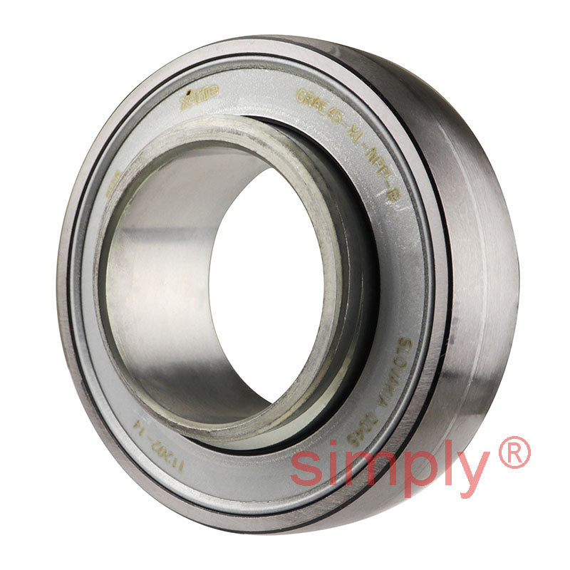 INA GRA45XL Four Bolt Sheet Steel Round Housing with Eccentric Collar Insert 45mm Bore