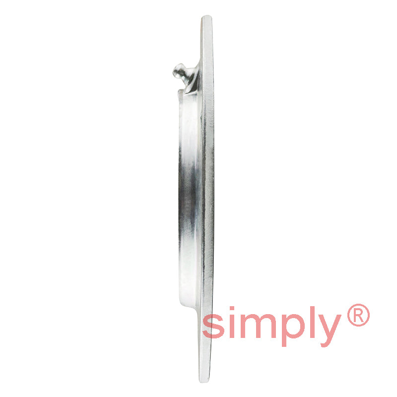 INA GRA50XL Four Bolt Sheet Steel Round Housing with Eccentric Collar Insert 50mm Bore