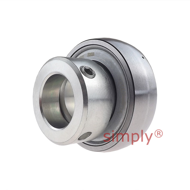 INA GRAE40-NPP-B-FA107/125.5 Metric Spherical Outer Bearing Insert with Anti-Corrosion Protection with P Seals and Eccentric Collar 40x80x43.8mm