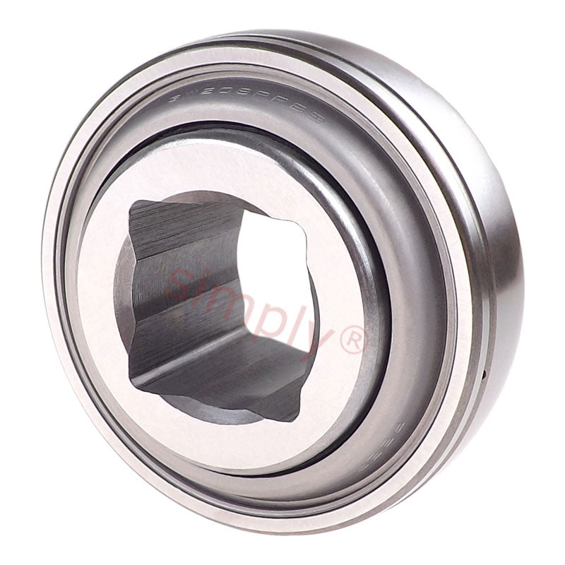 Budget GW208PPB5 Gang Disc Harrow Spherical Outer Square Bore Standard Relubricatable Bearing 1.18x3.1496x1.4375 inch