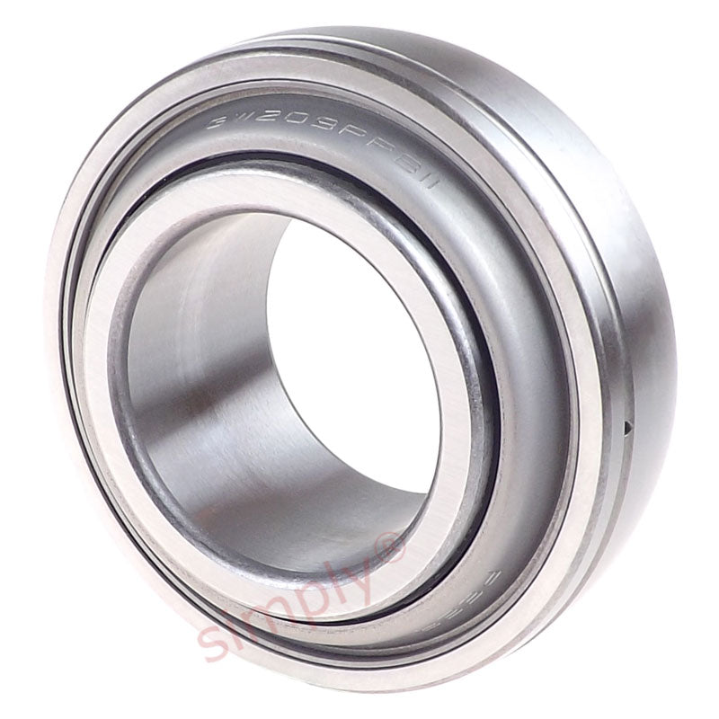 Major Branded GW209PPB11 Gang Disc Harrow Spherical Outer Round Bore Standard Relubricatable Bearings 1.781x3.3465x1.438 inch