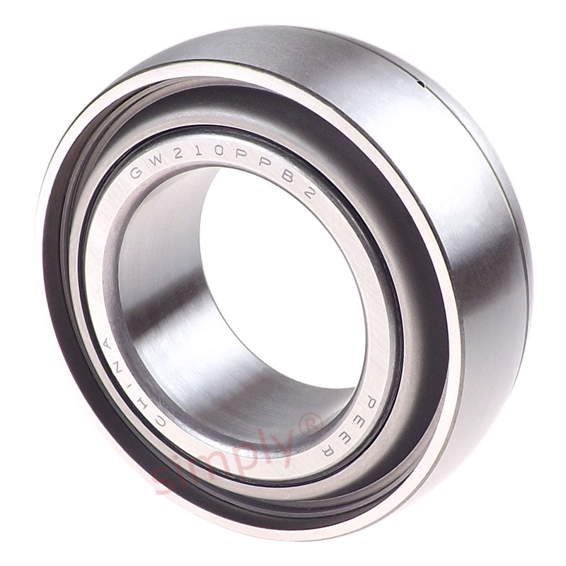 Major Branded GW210PPB2 Gang Disc Harrow Spherical Outer Round Bore Standard Relubricatable Bearings 1.938x3.5433x1.188 inch